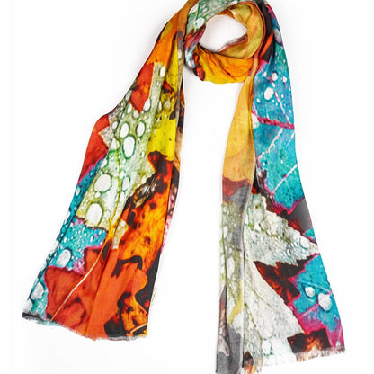 Silk Modal Scarf - Yellow - Luxurious, Eco-Friendly Fashion Accessory